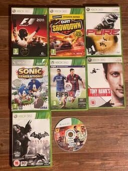 Xbox 360 hry (cena za všechny)