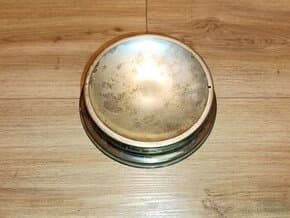 STAROŽITNÁ MISKA Z ALPAKY, průměr 16 cm