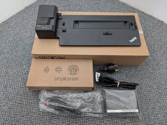 Dokovací stanice Lenovo 40AH + Lenovo Slim 135W AC adaptér