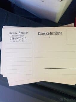 Staré korespondenční lístky