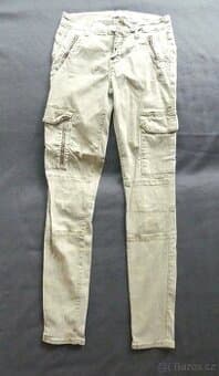 Dámské kalhoty, šedozelené, Zara Woman, vel. 34