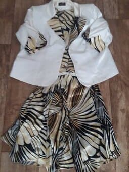 Kostýmek trojdílní ,ve XXXL ,sukně na gumu, 3 X foto