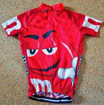 Cyklistický dres dětský m&ms