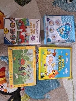 Dětské knihy, puzzle