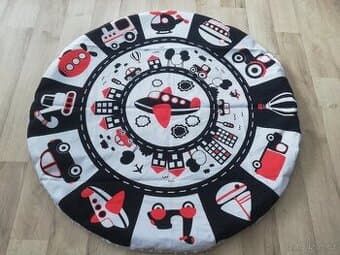 kruhová deka letadlo