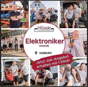 Elektrikář m/w – Bavorsko, německo-český příhraniční region