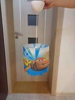 Dětský lustr Disney, McQueen