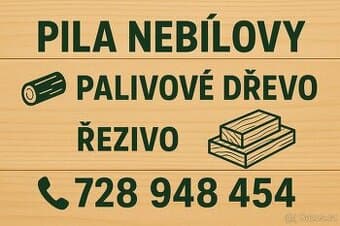 Štípané palivové TVRDÉ dřevo DUB - SUCHÉ