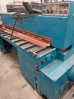 Tabulové nůžky na přestavbu