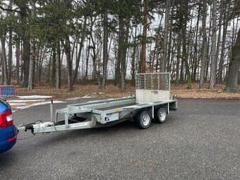 Bržděný přívěs IFOR WILLiAMS 3500 kg, 2014,  BEZ TP
