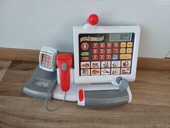 Dětská pokladna pro malé prodavačky