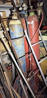 autogen komplet 4 tlakové láhve