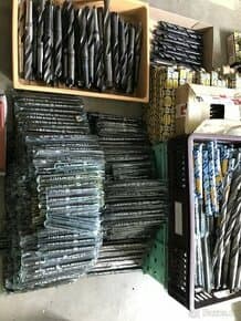 vrtáky HSS s kuželovou stopkou