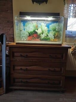 Akvarium 74 x 33 x 40 98 litrů