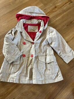 Dívčí jarní kabátek 3-4 roky