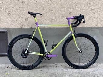 Šírer silniční rám XL (oria ocel), SRAM etap / Axs