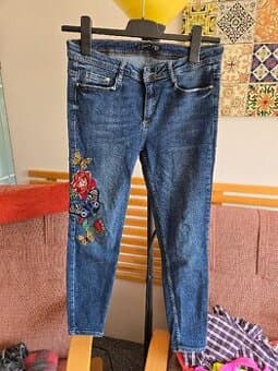 Kalhoty dámské jeans vel. 40