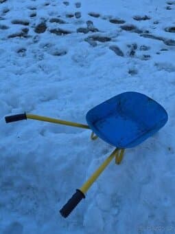 Dětské plechové kolečko Mihaj