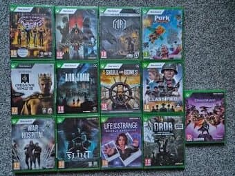 Xbox Series S&X hry (nové nerozbalené) ale i použité