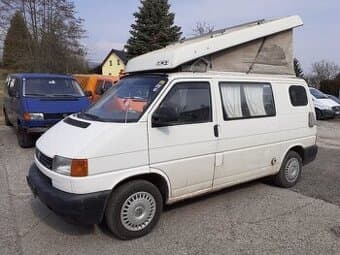 VW T4 - 2,5 TDI - 75kW, CAMPER, zvedací střecha