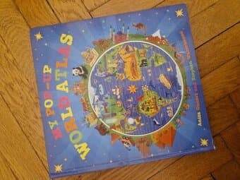 My pop-up world atlas - rozkládací atlas pro děti