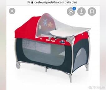 Cestovní postýlka Cam daily plus