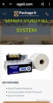 Prodej: Airspeed Smart Inflatable – stroj na nafukovací sáčk