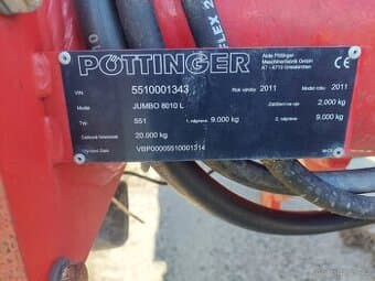 Prodám vůz na odvoz řezanky od řezačky Pöttinger