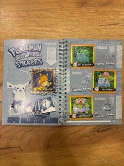 Pokemon Stickers Album 1999 Series 1