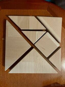 Dřevěný hlavolam TOP