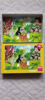 Puzzle Krteček 48 dílků