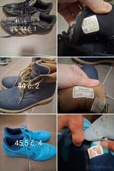 Prodám boty kluk 36 - 37,5 - 42 - 43 - 44 - 45,5