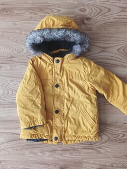 Dětské zimní bundičky a zimní vestička