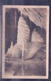 Stará pohlednice Moravský kras