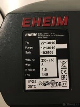 Eheim kryt hlavy filtru 2213