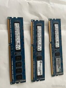 DDR3 4 GB Samsung PC3-12800U – funkční
