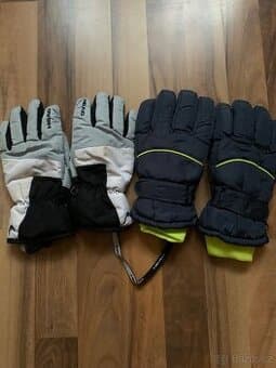 Dětské rukavice - 2 páry (9-11 let)