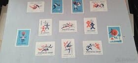 Etikety krabiček zápalek