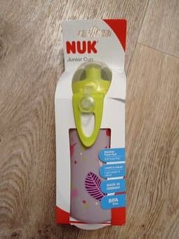 NOVÁ Dětská láhev NUK Junior cup růžová