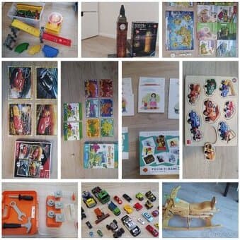 Hracky pro kluky 2-7 let, auta, hotwheels