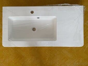 Umyvadlo Aqualina 90 x 45 cm