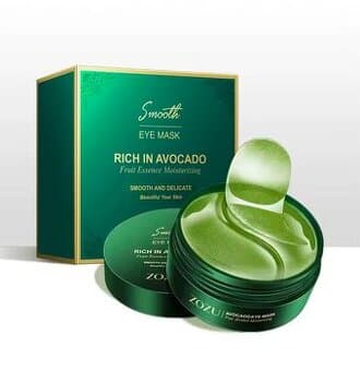 60 ks kolagenová oční maska avokádo