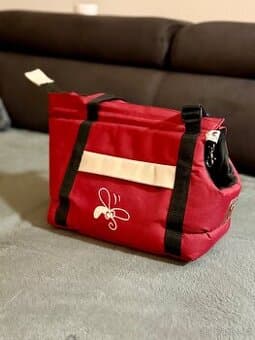 Cestovní taška pro psa,kičku,králíka S