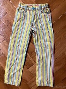 Dětské dívčí kalhoty velikost 104 (3-4 roky), stahující