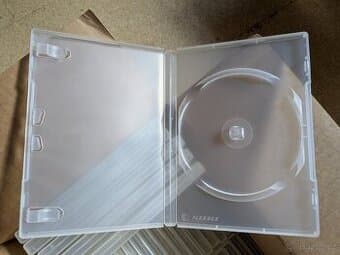 Flexbox krabičky na až 3 disky DVD, CD, Blu-Ray