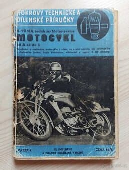 Kniha Motocykl od A až do Z - A. Tůma, 1941