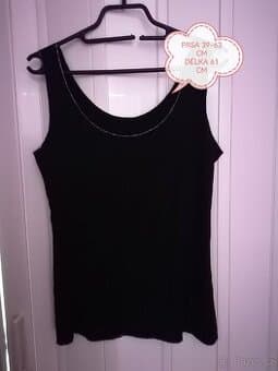 Dámské černé tílko