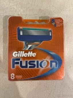 Žiletky 8ks nové balení Gillette Fusion