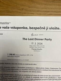 The Last Dinner Party 17.2.2026