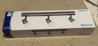 Bodové světlo Prezent 25092 Minox 3xG9/40W - stříbrné